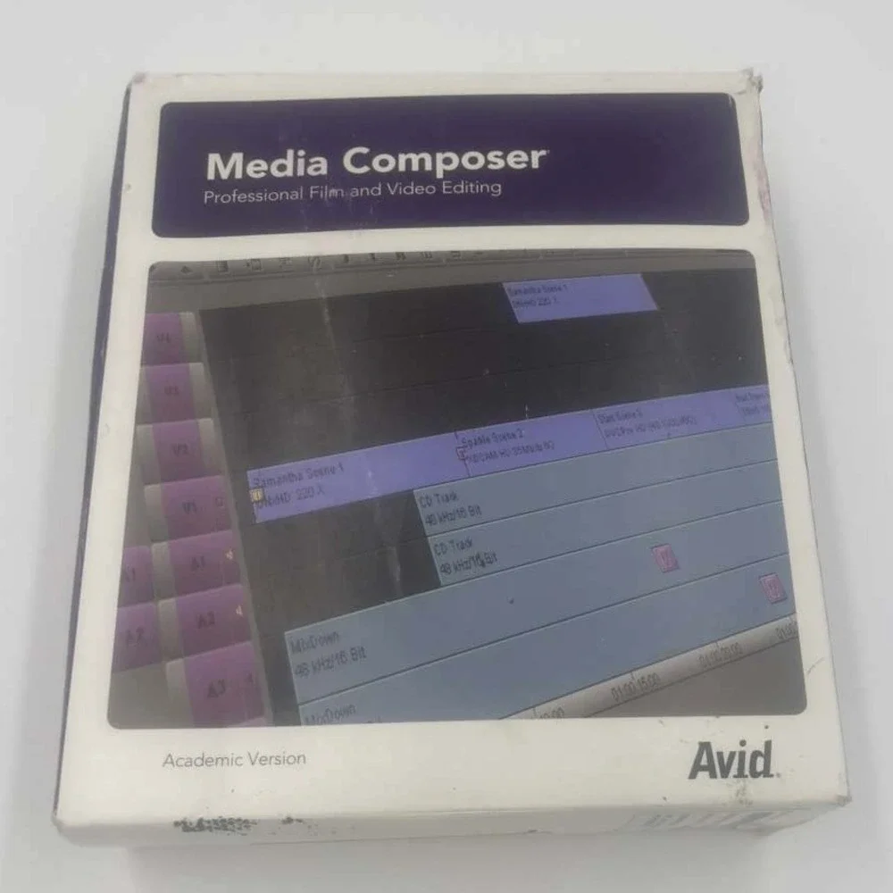 Avid Media Composer Professional Film & Video Editing Software Academic‎ Version